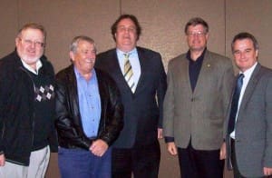 Following the TCC AGM new office holders were elected for 2012/13. (L to R) Vice President, Russ Morsion, Treasurer Frank Vrins, President Nick Tsoulias, Committee Member Ross McConnell, Secretary Darryl Johnston.