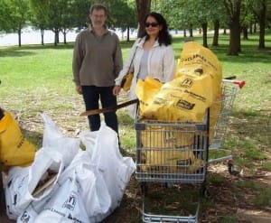 A successful Clean Up team