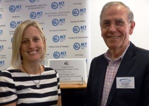 ACT Chief Minister and Health Minister, Katy Gallagher, and TCC President, Eric Traise, at the opening of the expanded and refurbished Tuggeranong Community Health Centre