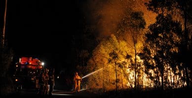NSW fire monitoring around the ACT